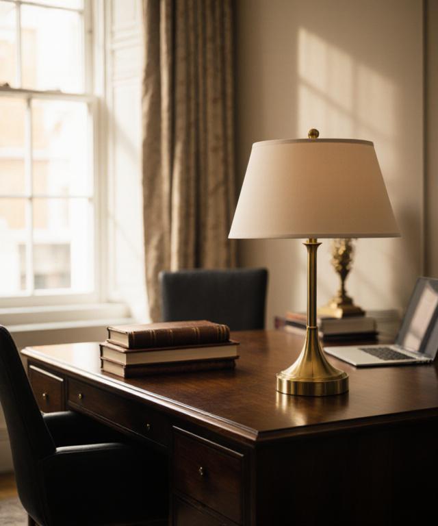 Bespoke HR consultancy workspace with high-end British editorial feel